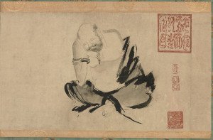 Attributed to Shi Ke, "Two Chan Patriarchs Harmonising Their Minds", 13th century, Tokyo National Museum, Japan/ Photo Credits: TMN Image Archives