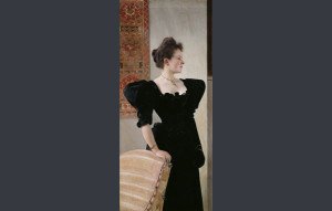 "Portrait of a Lady in Black", de Gustav Klimt/ Photo Credits: Belvedere, Viena