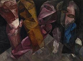 La muestra es fiel reflejo de la programada por Goebles en 1937/ Photo Credits: Lasar Segall, "Eternal Wanderers", 1919, Lasar Segall Museum/ Fotografía de Jorge Bastos