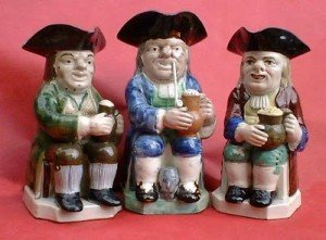 Las jarras de Toby son piezas muy admiradas en Reino Unido