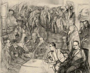 Zuloaga fue uno de los mayores valedores del Greco con piezas como "Mis Amigos"/ Photo Credits: Ignacio Zuloaga, VEGAP, Madrid, 2014