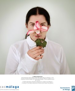 Marina Abramovic exhibe su evolución artística en "Holding Emptiness"/ Photo Credits: Marina Abramovic y CAC de Málaga