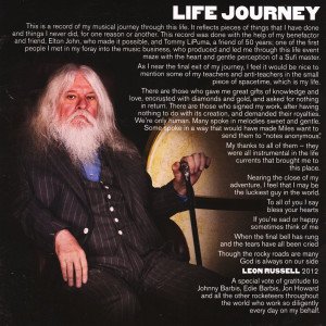 Leon Russell acredita un currículo de colaboraciones y trabajos en solitario realmente sorprendente