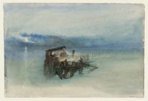 "Fishermen on the Lagoon, Moonlight", 1840, por Joseph Mallord William Turner/ Photo Credits: tate.org.uk