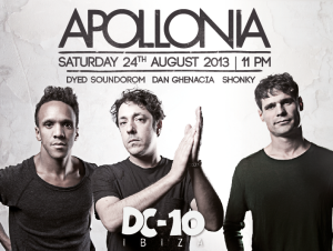 El trío Apollonia presentará en el Sziget su dance de laboratorio