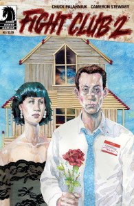 En el cómic, el protagonista lleva una vida anodina, con esposa e hijo