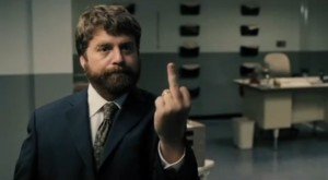 Una de las cosas más llamativas del reparto es la presencia del cómico Zach Galifianakis