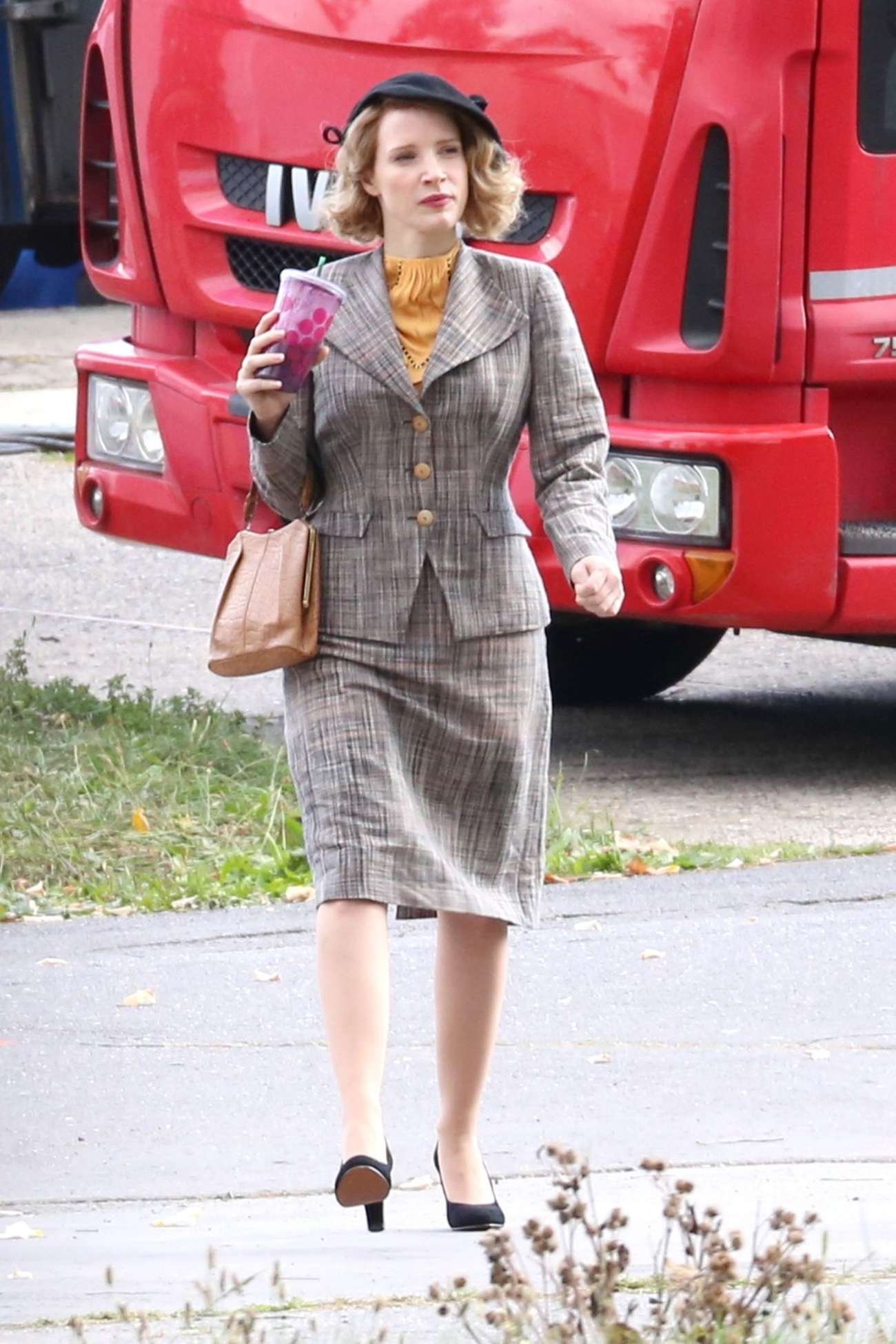 Jessica Chastain (en la foto) acaba de finalizar el rodaje en Praga