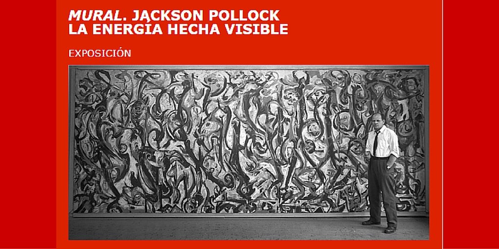 El Museo Picasso de Málaga muestra los trabajos de restauración llevado a cabo en la titánica pintura de Pollock