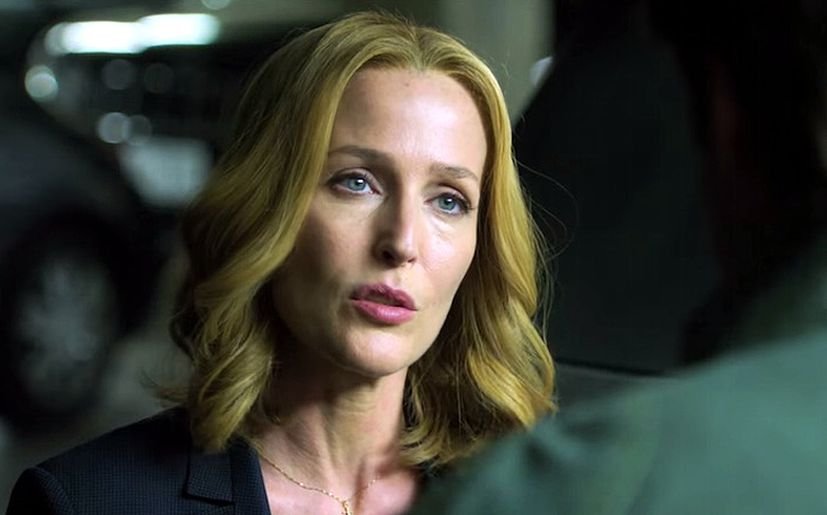 Gillian Anderson (en la foto) es una de las grandes atracciones en el elenco de "American Gods"