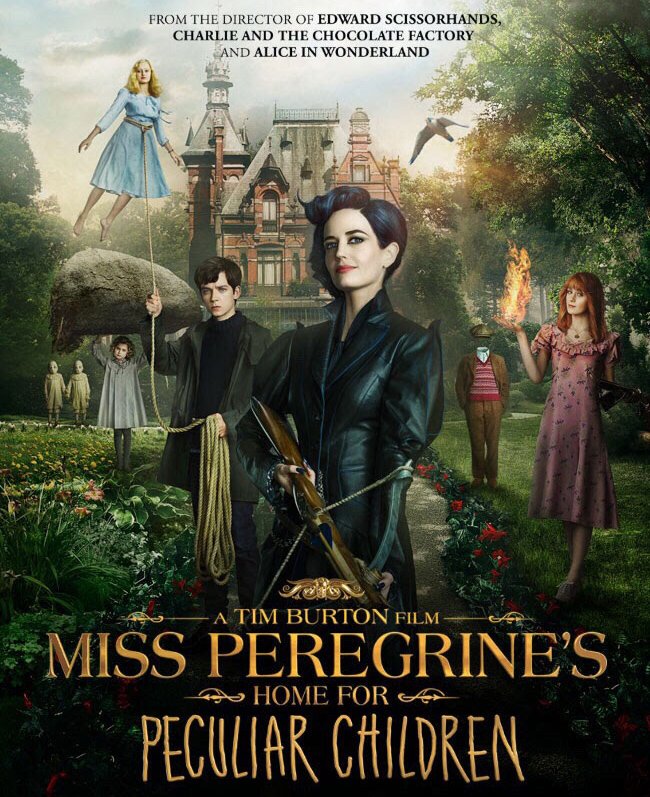 Tim Burton se sintió inspirado por el ambiente fantástico de la obra de Ransom Riggs