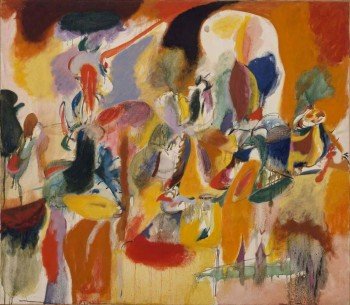 El Expresionismo Abstracto marcó la supervivencia de la pintura como referente social/ Foto: Water of the Flowery Mill, Arshile Gorky, 1944