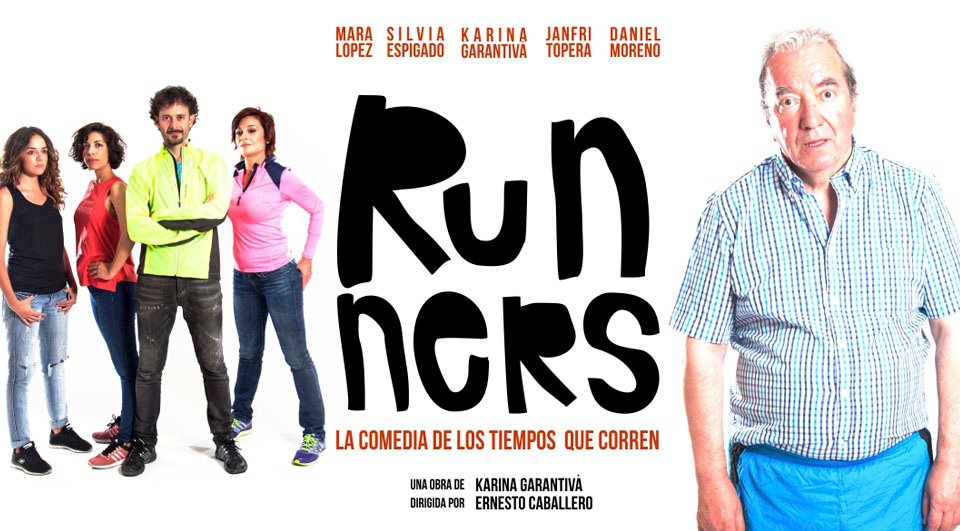Janfri Topera estará en los Teatros Luchana de Madrid hasta el 30 de octubre, con "Runners"