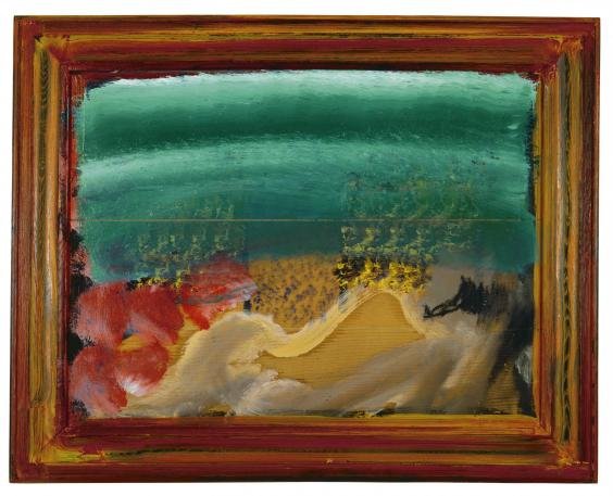 Howard Hodgkin ideó un propio cosmos donde convivían figuración y formas abstractas/ Foto: National Portrait Gallery de Londres