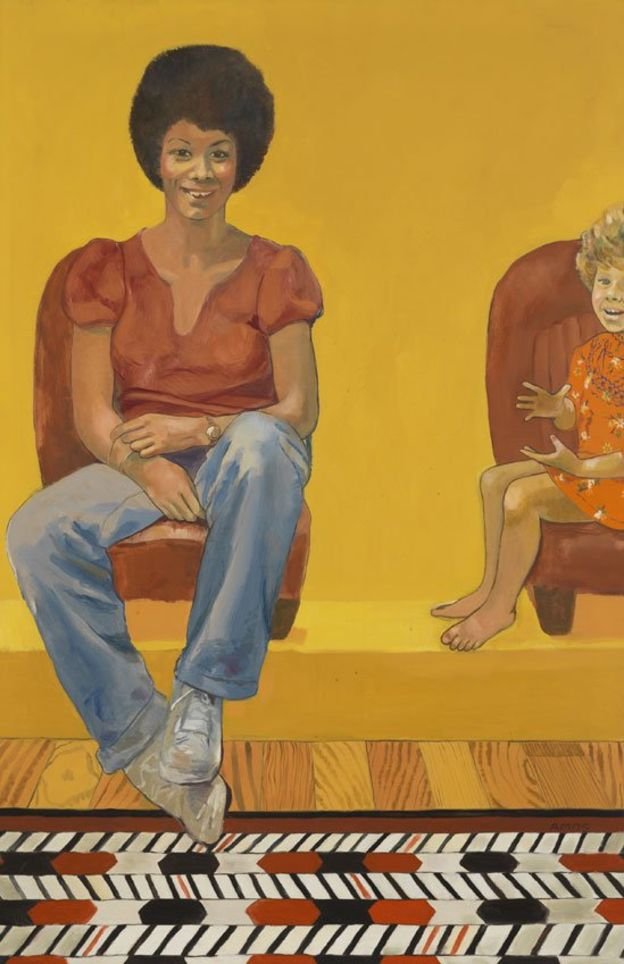El black power se esgrimió en el arte a través de los movimientos coincidentes en época, como el Pop Art y el Expresionismo Abstracto/ Foto: "Eva the Babysitter", de Emma Amos