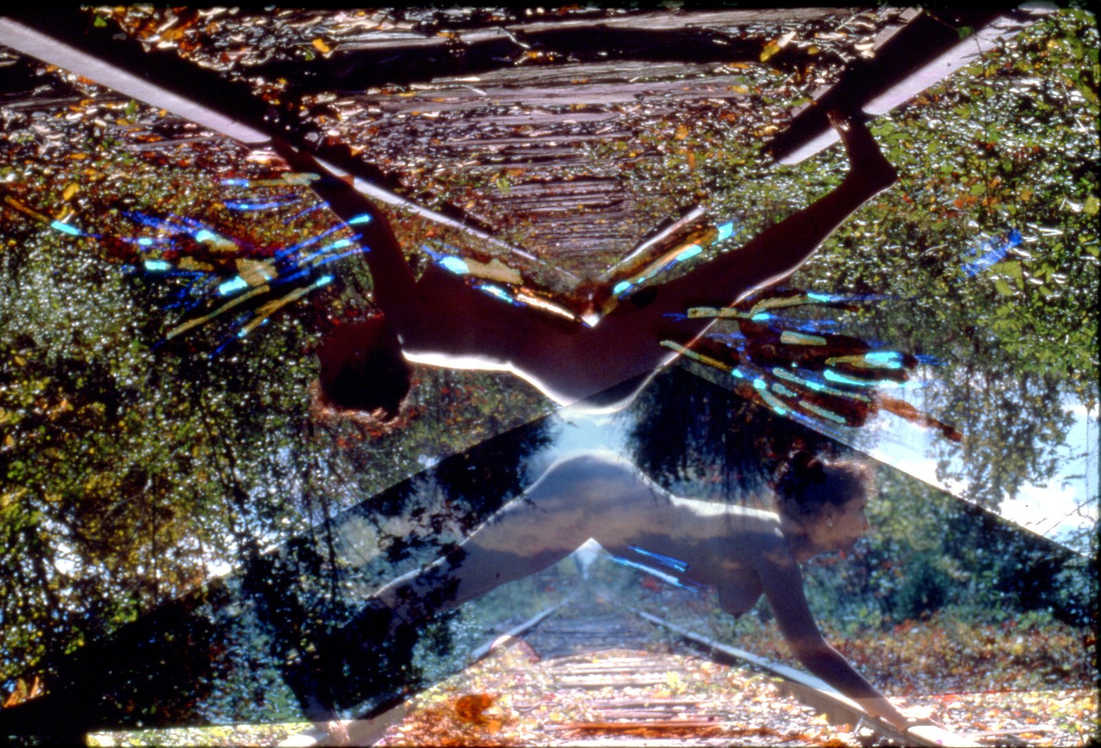 El desnudo es uno de los temas preferidos para Carolee Schneemann/ Foto: "Nude on Tracks", 1962-1977/ Carolee Schneemann/MoMA