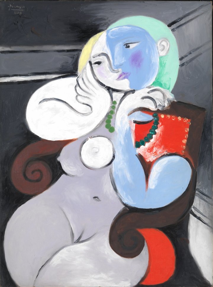 Picasso expresó el deseo a través del cuerpo de Marie-Thérèse Walter/ Foto: "Nude Woman in a Red Armchair", 1932, Tate/ Sucession Picasso/ DACS London, 2018