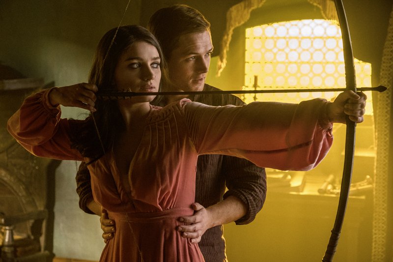 Taron Egerton (en la imagen) ha profundizado en las historias legendarias sobre Robin de Locksley