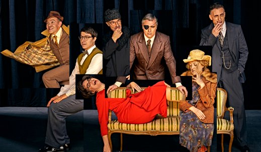 Nekrassov supone una ácida crítica contra los usos y costumbres del periodismo/ Foto: Sergio Parra/ Teatro de la Abadía