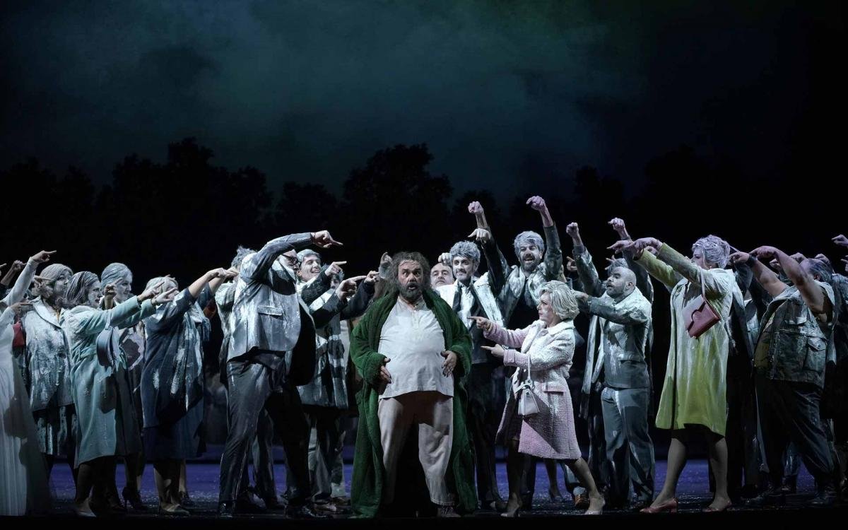 Falstaff llega a Madrid con un enfoque voluntariamente actual/ Foto: Teatro Real