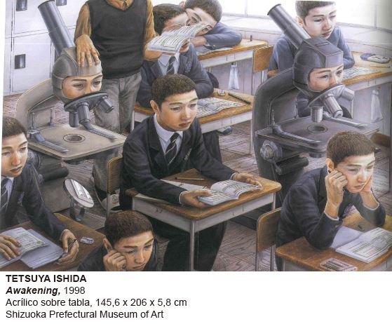 Tetsuya Ishida presta especial atanción a los jóvenes/ Foto: Museo Reina Sofía