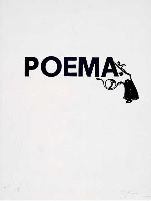 Joan Brossa desnudó la problemática de su tiempo, a través de sus poemas visuales/ Foto: Fundación Joan Brossa